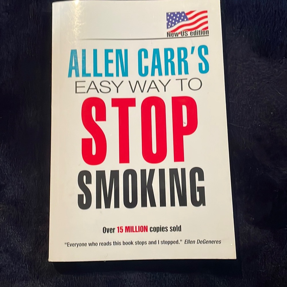 Allen Carr’s easy way to stop smoking book